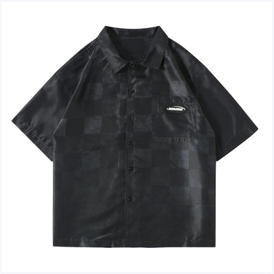 Chaqueta Térmica Fengchao con Forro Degradado a Cuadros para Hombre - Image 11
