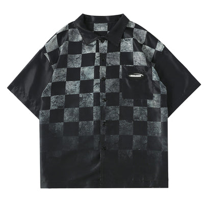 Chaqueta Térmica Fengchao con Forro Degradado a Cuadros para Hombre - Image 8