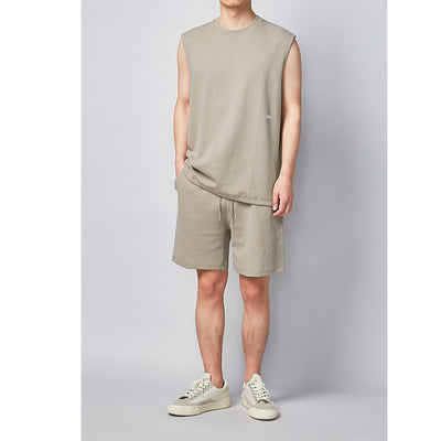 Conjunto Casual Hombre: Chaleco y Shorts Minimalista - Image 7