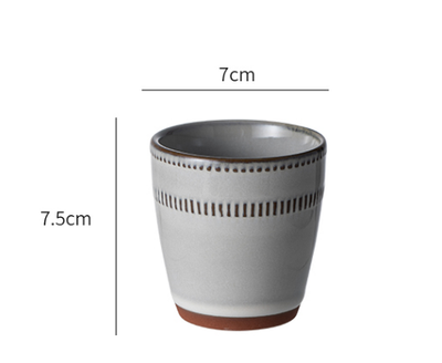 Taza de Té Cerámica Estilo Retro Doiyin - Image 6
