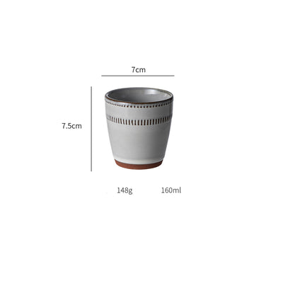 Taza de Té Cerámica Estilo Retro Doiyin - Image 4