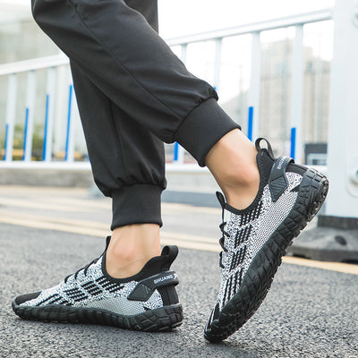 Zapatos Casuales Grandes Transpirables con Malla para Hombre - Image 8