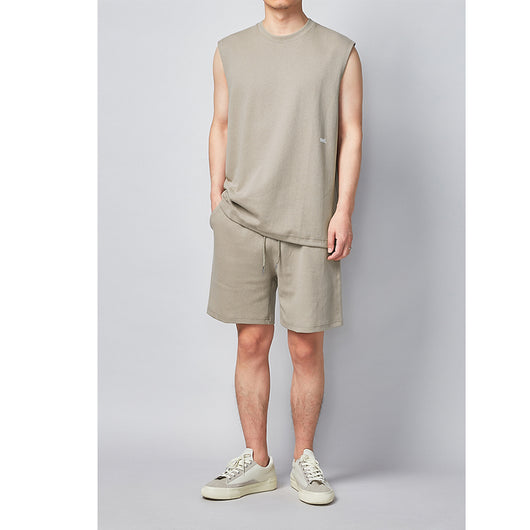 Conjunto Casual Hombre: Chaleco y Shorts Minimalista - Image 4