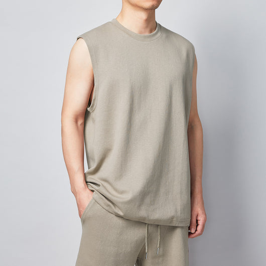 Conjunto Casual Hombre: Chaleco y Shorts Minimalista - Image 5