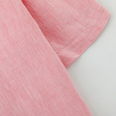 Camisa de Lino Cuadros Pata de Gallo para Hombre - Colección Verano - Image 15
