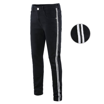 Pantalones Slim con Rotos en Rodillas - Tendencia Street Wear para Hombre - Image 3