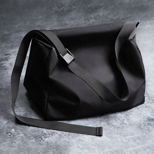 Bolsa Mensajero Hip-hop Negra para Hombre - Image 4