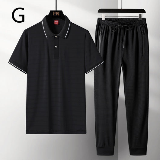 Polo Manga Corta Ice Silk - Cómodo y Transpirable - Image 14