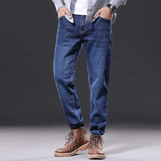 Pantalones Rectos Holgados para Hombre - Jeans Cómodos y Versátiles - Image 10