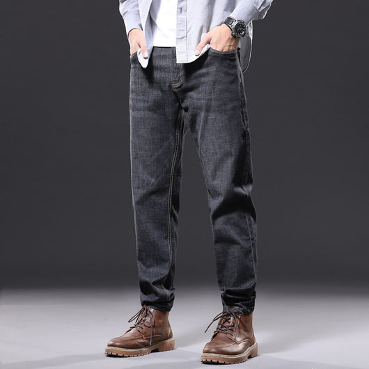 Pantalones Rectos Holgados para Hombre - Jeans Cómodos y Versátiles - Image 9