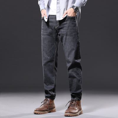 Pantalones Rectos Holgados para Hombre - Jeans Cómodos y Versátiles - Image 3