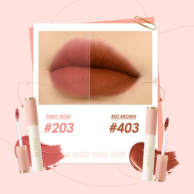 Brillo Labial Mate Aterciopelado - Duradero, Impermeable y Sin Pegajosidad - Image 27