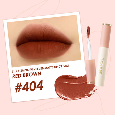 Brillo Labial Mate Aterciopelado - Duradero, Impermeable y Sin Pegajosidad - Image 24