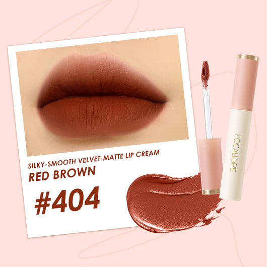 Brillo Labial Mate Aterciopelado - Duradero, Impermeable y Sin Pegajosidad - Image 24