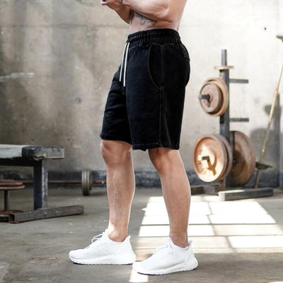Pantalones Cortos Deportivos Casual de Algodón para Hombre - Corte Relajado de Largo Capri - Image 14