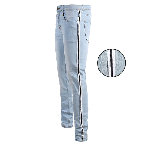 Pantalones Slim Rotos a la Rodilla - Tendencia Street Style para Hombre