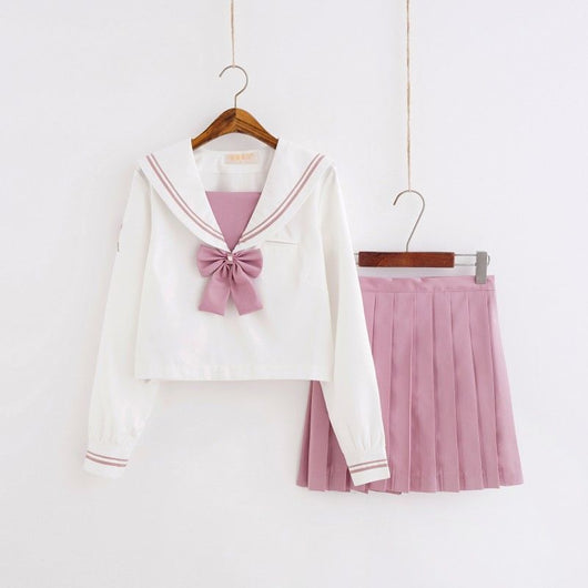 Uniforme Escolar Marinero JK Estilo Soft Girl Japonés - Image 10