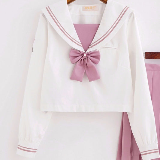 Uniforme Escolar Marinero JK Estilo Soft Girl Japonés - Image 2