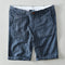 Pantalones Cortos Lino Hombre - Diseño Rayado Transpirable para Playa