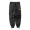 Pantalones Cargo Hip Hop Funcionales con Cordón Ajustable