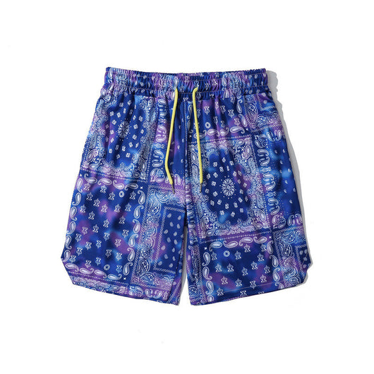 Pantalones Cortos Hip-hop Estampados Sueltos para Playa y Deporte - Image 16