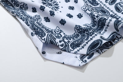 Pantalones Cortos Hip-hop Estampados Sueltos para Playa y Deporte - Image 20
