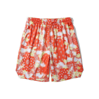 Pantalones Cortos Hip-hop Estampados Sueltos para Playa y Deporte - Image 19