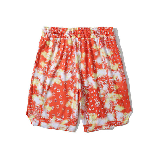 Pantalones Cortos Hip-hop Estampados Sueltos para Playa y Deporte - Image 10