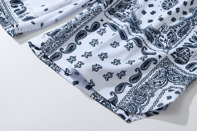 Pantalones Cortos Hip-hop Estampados Sueltos para Playa y Deporte - Image 3