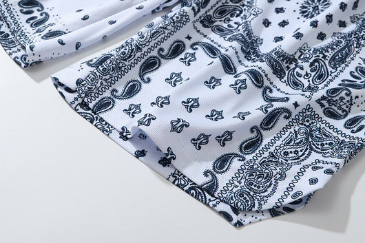 Pantalones Cortos Hip-hop Estampados Sueltos para Playa y Deporte - Image 3