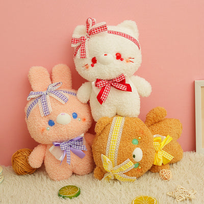 Peluche Adorable Cerdito y Osito - Almohada Suave para Abrazos - Image 3