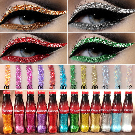 Delineador de Ojos Glitter Diamond - Lápiz Brillante Ahumado para Maquillaje de Fiesta - Image 20