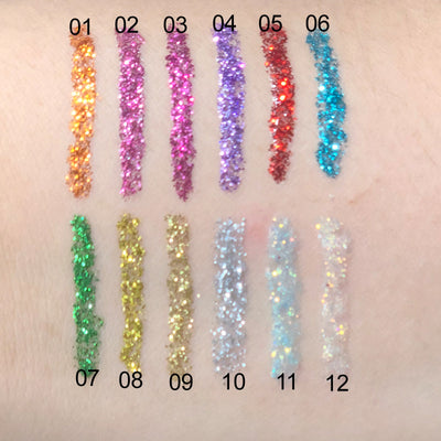 Delineador de Ojos Glitter Diamond - Lápiz Brillante Ahumado para Maquillaje de Fiesta - Image 4