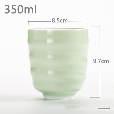 Taza de Té Celadón Longquan - Taza Espresso Cerámica Artesanal - Image 12