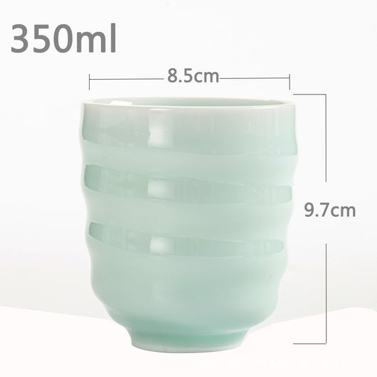 Taza de Té Celadón Longquan - Taza Espresso Cerámica Artesanal - Image 6