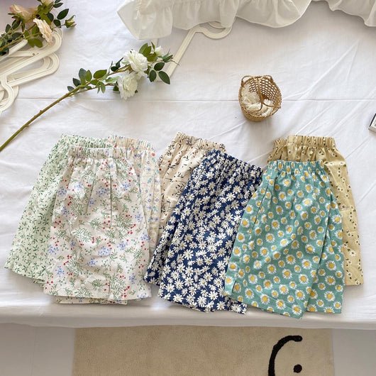 Pantalones Cortos de Pijama Estampado Margaritas - Talla S - Image 8