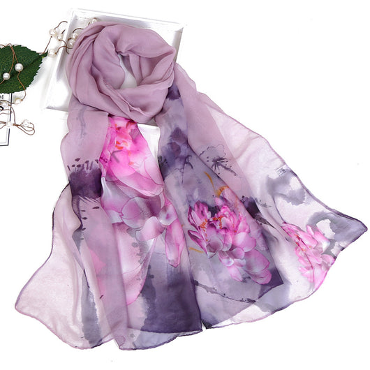Pañuelo Ligero Primavera Otoño para Mujer Estilo Pastoral - Image 17