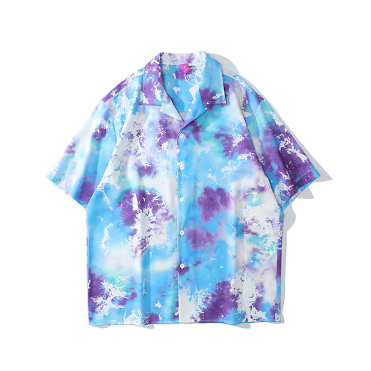 Camisa Retro Hip-Hop con Patrón de Piel de Serpiente para Hombre y Mujer - Image 2