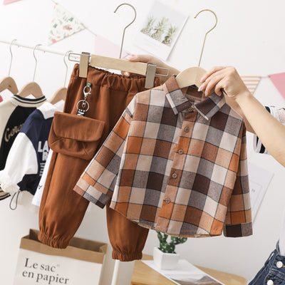 Conjunto Infantil de Primavera y Otoño Estilo Internacional - Image 10