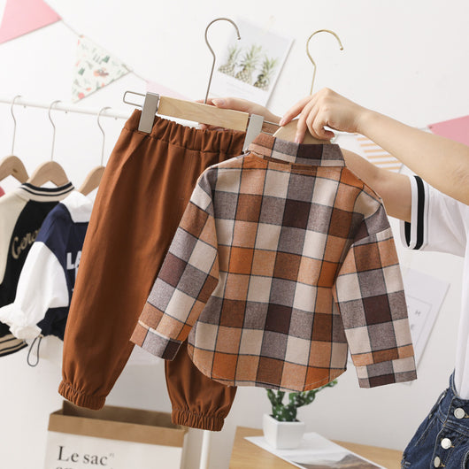 Conjunto Infantil de Primavera y Otoño Estilo Internacional - Image 7
