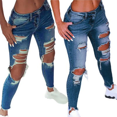 Jeans Rotos Estilo Urbano para Mujer - Image 8
