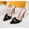 Pantuflas Stiletto Puntiagudas para Mujer