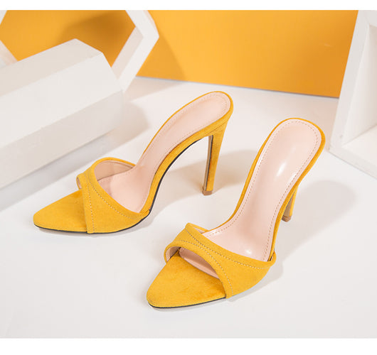 Pantuflas Stiletto Puntiagudas para Mujer - Image 4