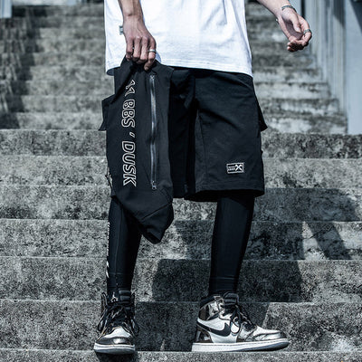 Pantalones Funcionales Cinco Puntos Guochao - Estilo Urbano Verano Hombre - Image 8