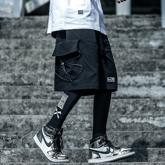 Pantalones Funcionales Cinco Puntos Guochao - Estilo Urbano Verano Hombre - Image 3
