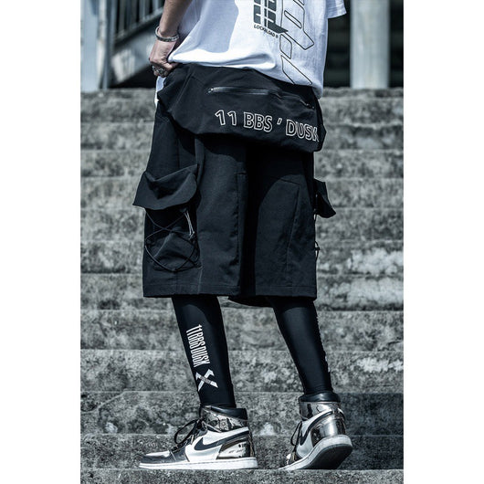 Pantalones Funcionales Cinco Puntos Guochao - Estilo Urbano Verano Hombre - Image 5