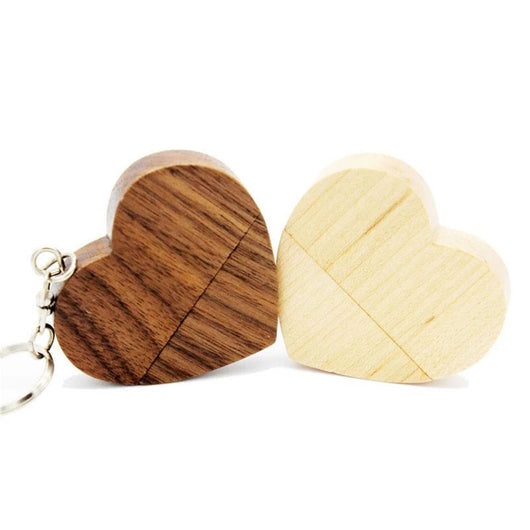 Memoria USB de Madera Personalizada - 8GB y 16GB Bambú y Arce