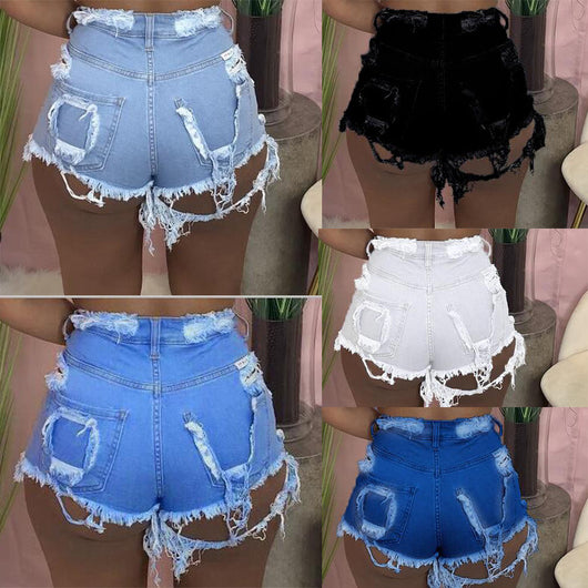 Jeans Rotos Modernos para Mujer - Estilo Casual y Trendy