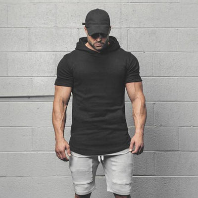 Playera Deportiva Slim Fit de Manga Corta