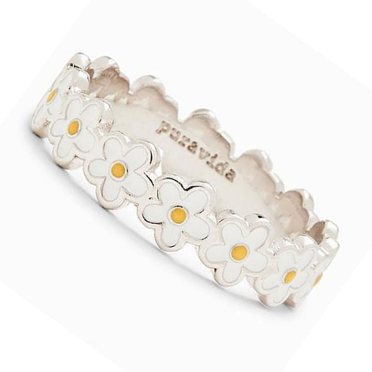 Anillos de Flores en Resina Epóxica para Mujeres - Diseño Bohemio Romántico - Image 6